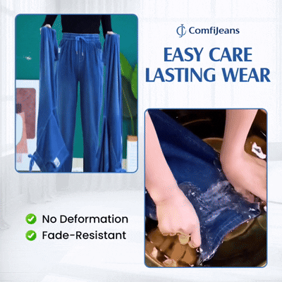 ComfiJeans - LAST DAY 70% OFF - Flattering High Waist Ultra-Stretch Mom Jeans